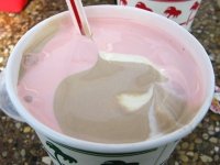 Neapolitan Milkshake from In n Out Burger Secret Menu