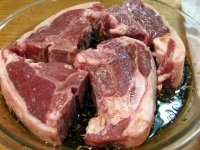 Organic Homegrown Lamb Chops