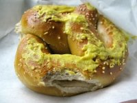 Warm Soft Pretzel at Sturgis Factory