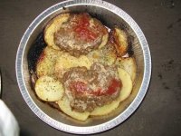 Hobo Cooking Fire Pit Meatloaf