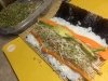 Homemade Sprout Sushi Roll