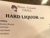 West Coast Grill Well Liquor, Nelson BC