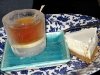 Ice wine served in ice cups
