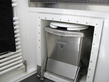 KiraVan Expedition Vehicle Bathroom Incinolet
