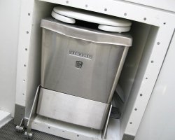 KiraVan Expedition Vehicle Bathroom Incinolet
