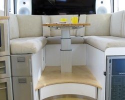 KiraVan Expedition Vehicle Interior Dinette