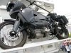 Track Turbo Diesel Motorcycle on KiraVan Expedition Vehicle