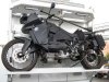 Track Turbo Diesel Motorcycle on KiraVan Expedition Vehicle