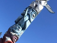HWY 97 Origin Totem Pole, Weed CA
