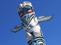 HWY 97 Origin Totem Pole, Weed CA