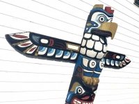 First Nation Totem Carving, Skagway Alaska