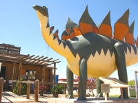 Canon City Colorado Stegasaurus Welcomes Visitors