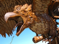 Galleta Meadows Eagle Sculpture Borrego Springs