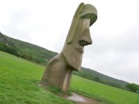 Easter Island in Hunt Texas at Stonehenge II