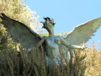 Back Alley Bisbee Garden Sculpture