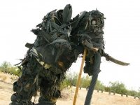 Tire Tread Mammoth at East Jesus in Slab City