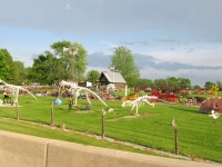 Indiana Farm Art Yard Sculpture