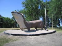 The Otter Tail County Mascot in Minnesota