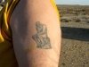 Thinker Tattoo Before