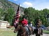 Vickers Ranch Horses Lake City Colorado Fourth of July Parade