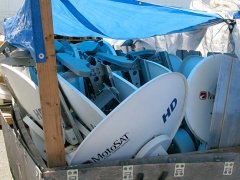 Old Motosat Parts at Oregon RV Satellite