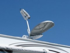 RV Datasat 840 Satellite Internet Dish Calibration