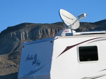 BLM Boondocking with RVDataSat Satellite Internet at Basin and Range Monument