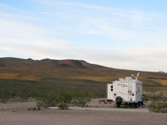 Free RV Boondocking at the Pads Death Valley, CA