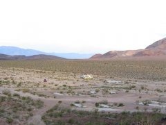 Free RV Boondocking at the Pads Death Valley, CA