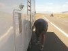 Changing Fifth Wheel Trailer Tire Blowout