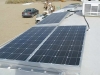 RV Solar Power Installation on Arctic Fox Fifth Wheel