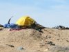 Slab City Resident Impromptu Shade Shelter Tent