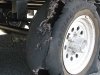 Repairing Fifth Wheel Trailer Tire Blowout