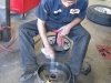 Repacking Fifth Wheel Trailer Bearings and adjusting brakes