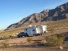 Free RV Boondocking at The Pads, Death Valley CA