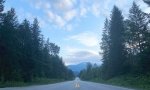 Highway at Tukaluk Campground Faquier, BC