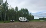 Free Boondocking on Highway 97 in Brittish Columbia