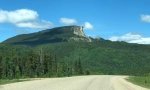 Teetering Rock on Highway 97 in Brittish Columbia