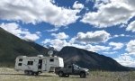 Satellite Internet only at Petersen Creek Boondocking in BC, Canada