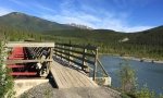 Toad River ATV Bridge at Petersen Creek, BC Canada