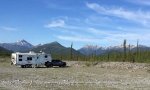 Free Boondocking along Petersen Creek in BC, Canada