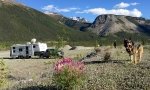 Free Boondocking along Petersen Creek in BC, Canada