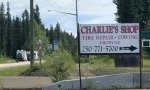 Charlie\'s Shop, Highway 37 at Dease Lake