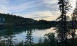 Yukon River Dam Boondocking Spot, 10:30 PM