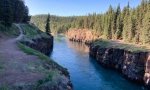 Miles Canyon, Yukon  River at Whitehorse YT