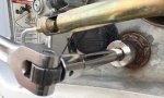 Remove anode to drain RV water heater.