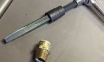 The right tool to extract broken RV water heater check valve.