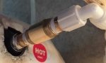 Mission Accomplished!  Female check valve installed in RV water heater.