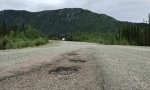 Alcan Trailer Tow Near Destruction Bay, YT