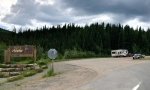 Yukon - Alaska Border near Tok, AK